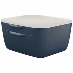 Leitz 53570089, Polystyrene (PS), Black, White, A4, A5, 2 drawer(s), 251 mm, 275 mm
