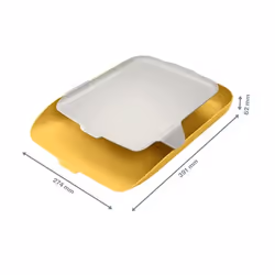Leitz 52590019 desk tray/organizer Polystyrene (PS) Yellow - Additional view 4