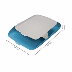 Leitz 52590061 desk tray/organizer Polystyrene (PS) Blue - Additional view 4
