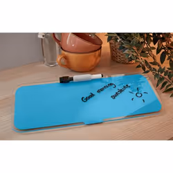 Leitz 52690061 desk pad Glass Blue