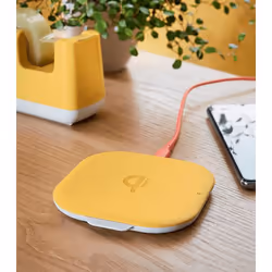 Leitz 64790019 mobile device charger Smartphone Yellow USB Indoor