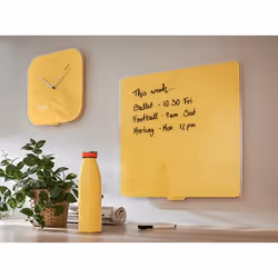 Leitz 90170019 wall/table clock Quartz clock Square Yellow - Additional view 4