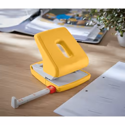 Leitz 50040019 hole punch 30 sheets Yellow