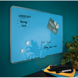 Leitz 70430061 whiteboard 800 x 600 mm Glass Magnetic