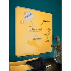 Leitz 70440019 whiteboard 450 x 450 mm Glass Magnetic