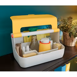 Leitz 61250019 storage box Rectangular Acrylonitrile butadiene styrene (ABS) White, Yellow - Additional view 5