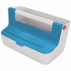 Leitz 61250061, Storage box, Blue, White, Rectangular, Acrylonitrile butadiene styrene (ABS), Monochromatic, Indoor