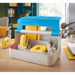 Leitz 61250061 storage box Rectangular Acrylonitrile butadiene styrene (ABS) Blue, White