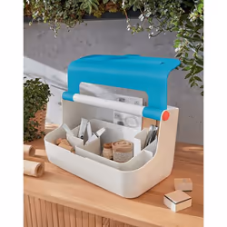 Leitz 61250061 storage box Rectangular Acrylonitrile butadiene styrene (ABS) Blue, White