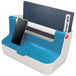 Leitz 61250061 storage box Rectangular Acrylonitrile butadiene styrene (ABS) Blue, White - Additional view 6