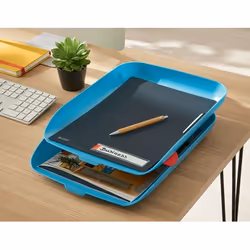 Leitz 53581061 desk tray/organizer Polystyrene (PS) Blue