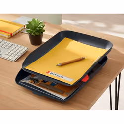 Leitz 53581089 desk tray/organizer Polystyrene (PS) Black
