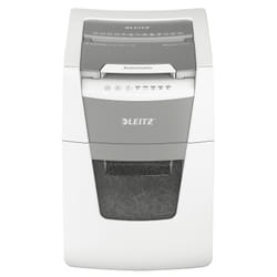 Leitz P4 34L paper shredder Cross shredding 55 dB 22 cm Silver. Black.