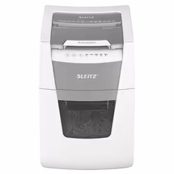Leitz IQ Autofeed Small Office 100 Automatic Micro Cut Paper Shredder P5 34L - WhiteFully automatic paper shredder from Leitz ...
