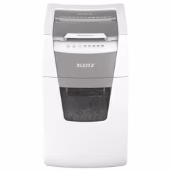 Leitz IQ Autofeed Office 150 Automatic Cross Cut Paper Shredder P4 44L - WhiteFully automatic paper shredder from Leitz with ...