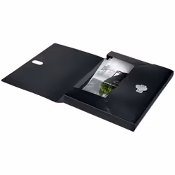 Leitz 46230095 box file 250 sheets Black Polypropylene (PP)