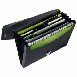Leitz 46240095 folder Polypropylene (PP) Black A4