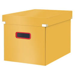 Leitz Click & Store Storage box Rectangular Hardboard, Polypropylene (PP) Yellow