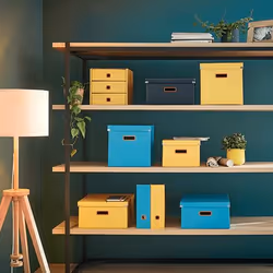 Leitz Click & Store Storage box Rectangular Hardboard, Polypropylene (PP) Yellow