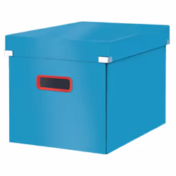 Leitz Click & Store, Storage box, Blue, Rectangular, Hardboard, Polypropylene (PP), Monochromatic, Indoor