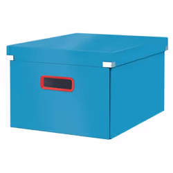 Leitz Click & Store, Storage box, Blue, Rectangular, Hardboard, Polypropylene (PP), Monochromatic, Indoor