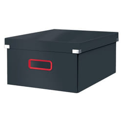 Leitz Click & Store Storage box Rectangular Hardboard, Polypropylene (PP) Grey