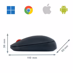 Leitz Cosy mouse Office Ambidextrous RF Wireless + Bluetooth 4000 DPI - Additional view 7