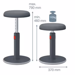 Leitz Ergo Cosy Active Padded seat - Additional view 8