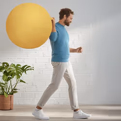 Leitz Ergo Cosy Yellow Indoor Round - Additional view 7