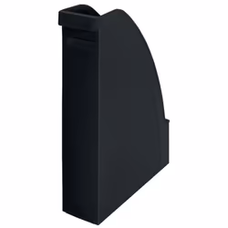 Leitz 24760095. Material: Polystyrene. Product colour: Black. Format: A4. Length: 278 mm. Width: 78 mm. Height: 308 mm. Quant ...