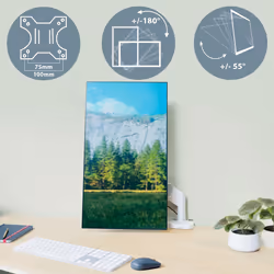 Leitz Ergo Space Saving Single Monitor Arm - Additional view 6