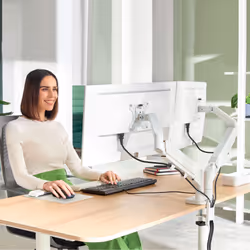 Leitz Ergo Space Saving Dual Monitor Arm - Additional view 8