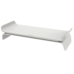 Leitz Ergo Adjustable Monitor Stand 68.6 cm (27&quot;) Grey Desk