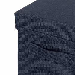 Leitz Fabric Storage Box with lid small , pack of 2 - Additional view 3