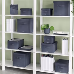 Leitz Fabric Storage Box with lid small , pack of 2 - Additional view 5