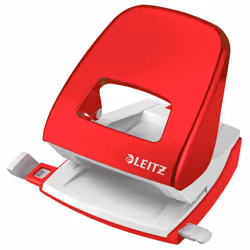 Leitz NeXXt WOW hole punch 30 sheets Red. White