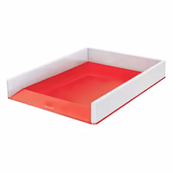 Leitz WOW file storage box Polystyrene (PS) Red. White