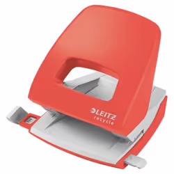 Leitz NeXXt . Punch capacity: 30 sheets. Product colour: Red. Material: Metal. Plastic. Width: 101 mm. Depth: 109 mm. Height: ...