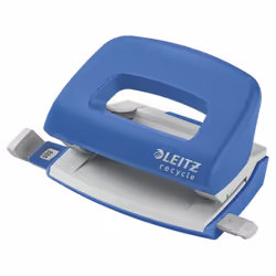 Leitz NeXXt. Punch capacity: 10 sheets. Product colour: Blue. Material: Metal. Plastic. Width: 100 mm. Depth: 70 mm. Height: ...