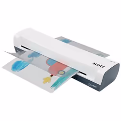 Leitz iLAM Home Hot laminator 300 mm/min Grey, White
