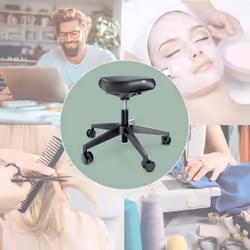 Leitz Ergo Sitting Stool with Wheels and Comfort Seat - Additional view 4
