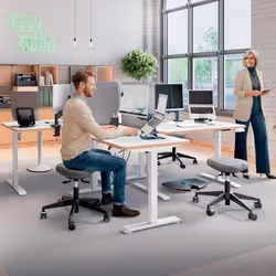 Leitz 61220085 workspace divider Desk divider 600 x 700 mm Grey - Additional view 4