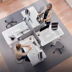 Leitz 61220085 workspace divider Desk divider 600 x 700 mm Grey - Additional view 6