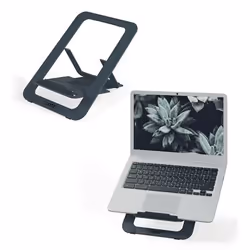 Leitz 63460089. Product type: Laptop & tablet arm. Product colour: Dark Grey. Material: Aluminium. Tilt angle range: 0 - ...