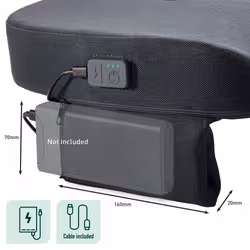 Leitz iComfi Heated Ergo Seat Cushion - Additional view 6