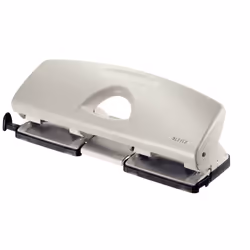 Leitz 50220085, 16 sheets, Grey, Aluminium, Metal, Plastic, 8 cm, A4, A5, A6, Folio, US-Quart, 114 mm