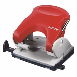 Leitz Topstyle Desktop perforator hole punch 25 sheets Red