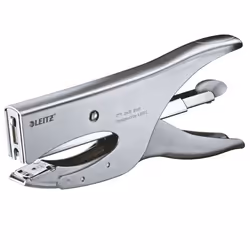 Leitz Mod. 5549, 40 sheets, Silver, 7 cm, Rear, 150 staples, 60 x 190 x 28 mm