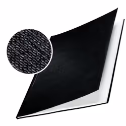 Leitz impressBIND, A4, Cardboard, Black, Matt, 140 sheets, 1.4 cm