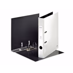 Leitz 180° WOW Lever Arch File - pearl white, A4, White, 350 sheets, 5 cm, 52 mm, 318 mm